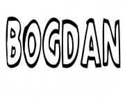 Coloriage Bogdan