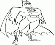 Coloriage batman a colorier