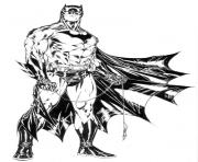 Coloriage batman dark knight