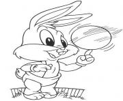 Coloriage bebe looney toons