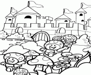 Coloriage le chateau