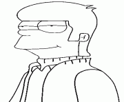 Coloriage Homer Simpson jeune