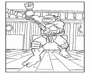 Coloriage Tortues Ninja 008