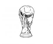 Coloriage coupe du monde