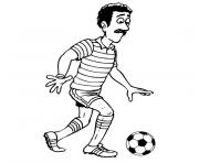 Coloriage foot algerie