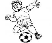 Coloriage de foot