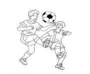 Coloriage foot de france