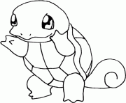 Coloriage pokemon 007 squirtle