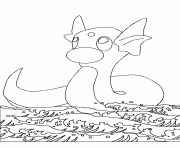 Coloriage pokemon 147 Dratin i2