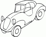 Coloriage voiture ancienne