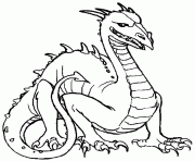 Coloriage coloriage dragon