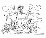 Coloriage dessin amour 90