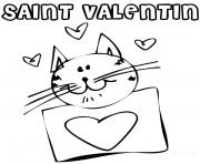 Coloriage dessin saint valentin 30