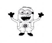 Coloriage coloriage minions 3