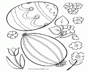 Coloriage dessin paques 97