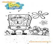 Coloriage dessin bob leponge 27