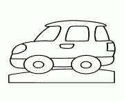 Coloriage dessin voiture enfant 12