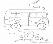 Coloriage dessin bus enfant 22