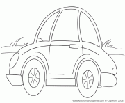 Coloriage dessin voiture enfant 47