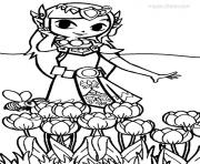 Coloriage dessin zelda 79