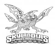 Coloriage dessin skylanders 21