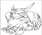 Coloriage dessin skylanders 43