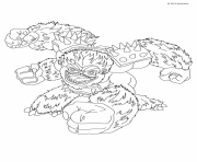 Coloriage dessin skylanders 40