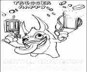 Coloriage dessin skylanders 87