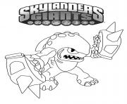 Coloriage dessin skylanders 38