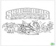 Coloriage dessin skylanders 63