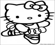 Coloriage dessin hello kitty 32