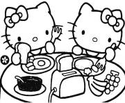 Coloriage dessin hello kitty 231