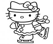 Coloriage dessin hello kitty 128