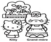 Coloriage dessin hello kitty 238