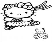 Coloriage dessin hello kitty 286