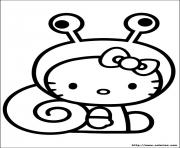 Coloriage dessin hello kitty 40