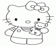 Coloriage dessin hello kitty 276