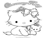 Coloriage dessin hello kitty 127