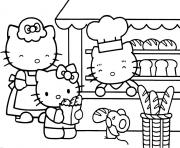 Coloriage dessin hello kitty 7