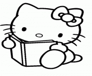 Coloriage dessin hello kitty 146