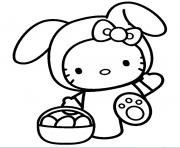 Coloriage dessin hello kitty 293