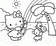 Coloriage dessin hello kitty 69