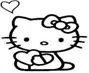 Coloriage dessin hello kitty 34