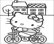 Coloriage dessin hello kitty 13