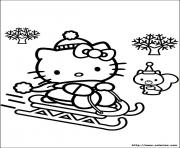 Coloriage dessin hello kitty 82