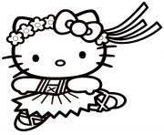 Coloriage dessin hello kitty 3