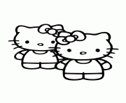 Coloriage dessin hello kitty 188