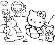 Coloriage dessin hello kitty 243