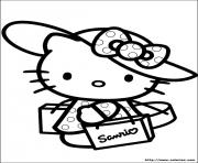 Coloriage dessin hello kitty 29