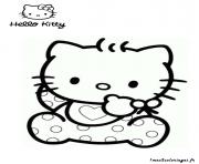 Coloriage dessin hello kitty 150